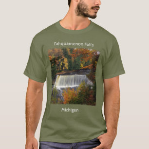 Tahquamenon superior Caídas camiseta de otoño con