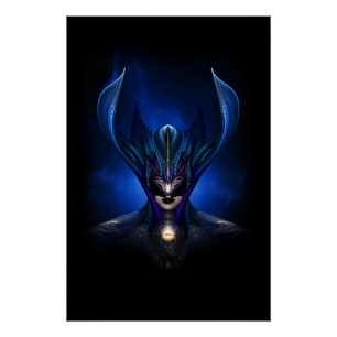 Taidushan Sai Shadow Blue RB BLK Poster perfecto