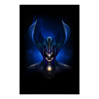 Taidushan Sai Shadow Blue RB BLK Poster perfecto