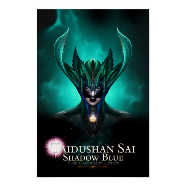Taidushan Sai Shadow Blue TEL Poster perfecto (Anverso)