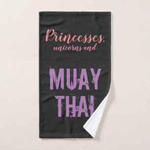 Tailandés de Muay - princesas y unicornios