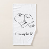 Tailandés muay de los guantes de boxeo