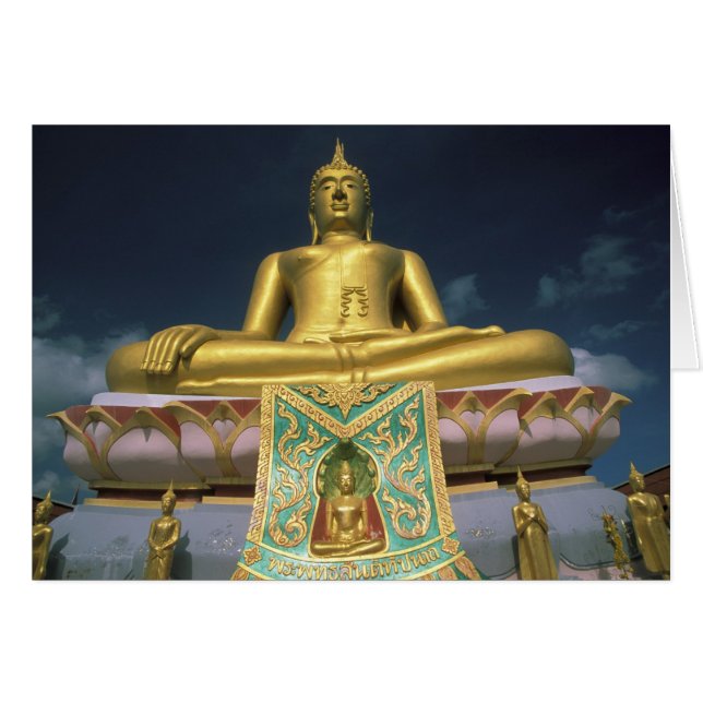 Tailandia, isla de Koh Samui. Gran Buda. (Anverso (Horizontal))