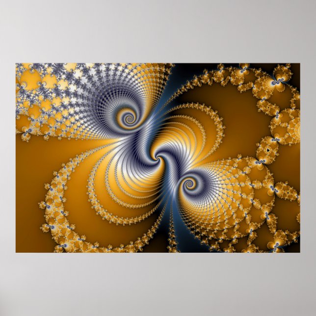 Tailspin - Arte fractal (Frente)