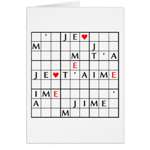 t'aime del je