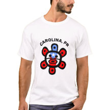 Taino Sun Puerto Rico Bandera Personalizado Camisa