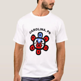 Taino Sun Puerto Rico Bandera Personalizado Camisa