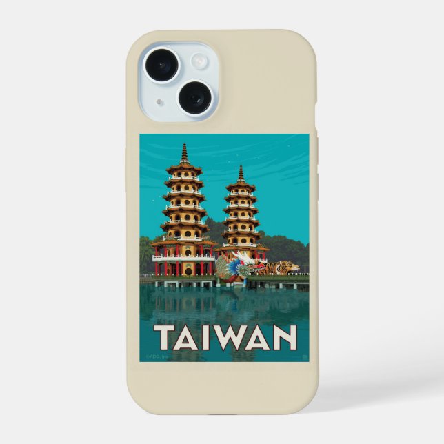 Taiwán | Pagodas del Dragón y del Tigre (Reverso )