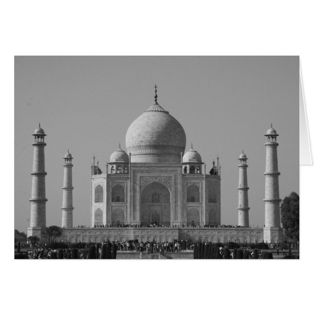 taj mahal b&w (Anverso (Horizontal))