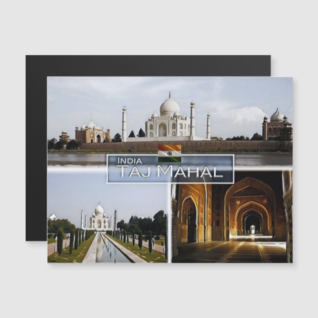 Taj Mahal - India - (Anverso/Reverso)