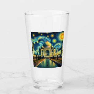 Taj Mahal India Starry Night