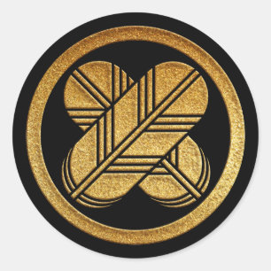 Takanoha Kamon con sello de oro