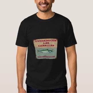 Cuidado con las Caballas: Camiseta Vintage