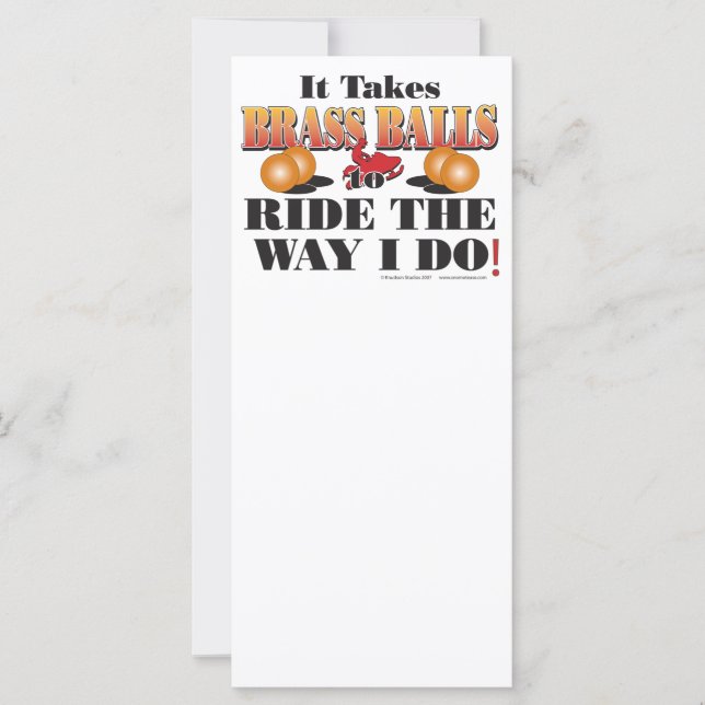 TAKES-BRASS-BALLS (Anverso)