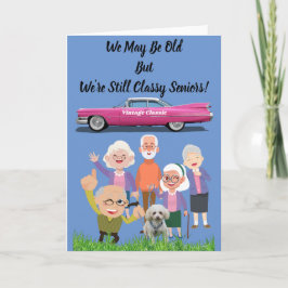 Tal vez seamos viejos pero aún somos la tarjeta de