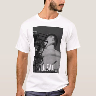 Taladradora de oro "TULSA!" camiseta