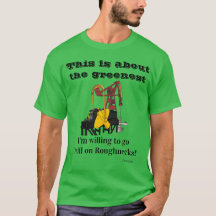 Taladro en la camiseta del cuello de la bocina