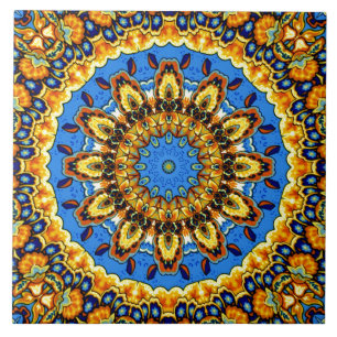 Talavera decorativa resuelve las tejas del francé