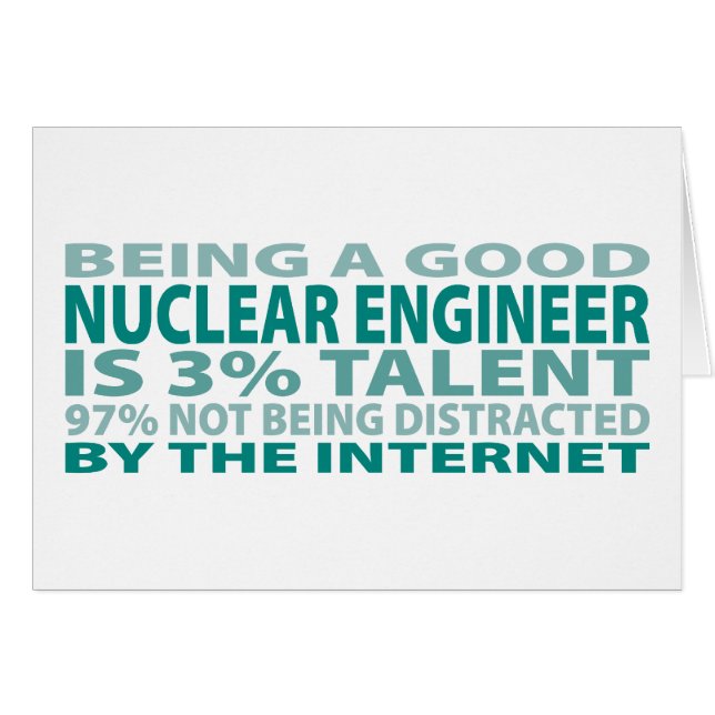 Talento nuclear del ingeniero el 3% (Anverso (Horizontal))