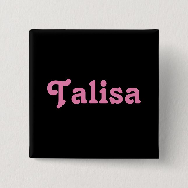 Talisa de botón (Anverso)