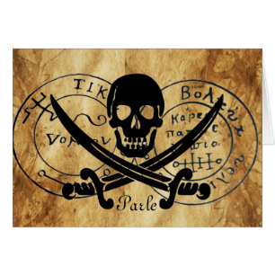TALISMÁN ANTIGUO / MAPA DEL TESORO DE PIRATAS SELL