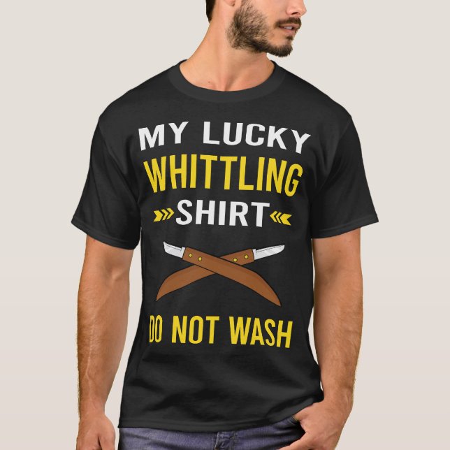 Talla de Camiseta Afortunada (Anverso)
