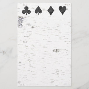 Tallados de Palos de Cartas de Juego