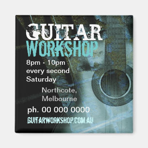 Taller de Guitarra de Música: Imán Promo