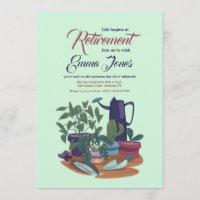 Taller de jardinería - Invitación
