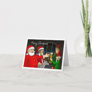 Taller de Navidad de Santa Claus y la Sra. Claus