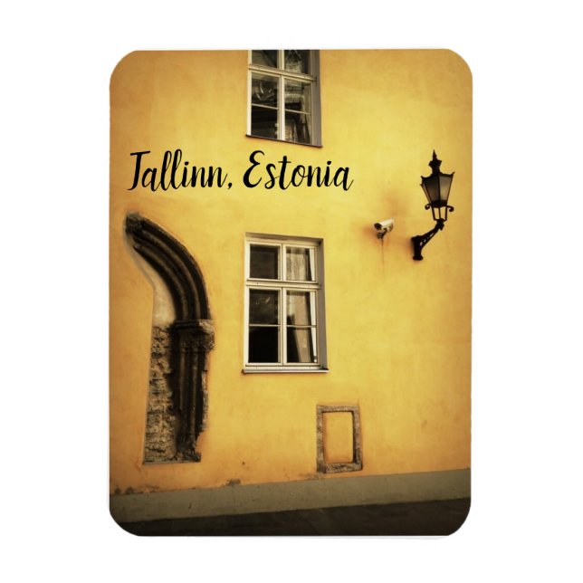 Tallín, imán de Estonia (Vertical)