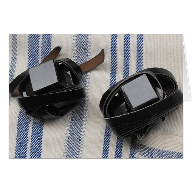 Tallis y Tefillin (Anverso (Horizontal))