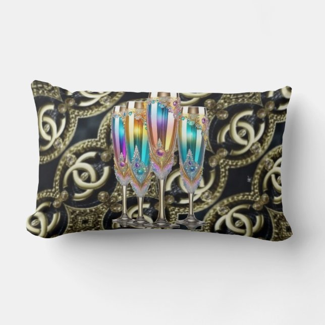 Tamaño Almohada lumbar 33 x 53 cm Acentúe su hogar (Anverso)