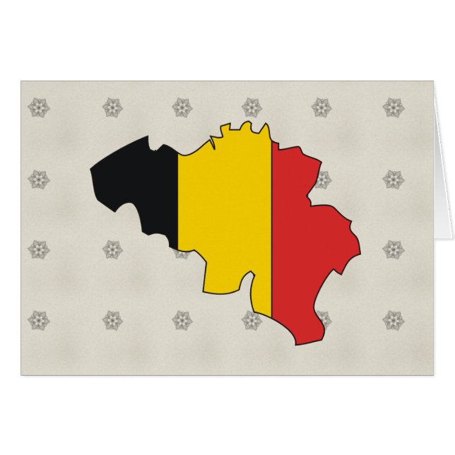 Tamaño completo del mapa de bandera belga (Anverso (Horizontal))