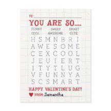 Tamaño de postal del El día de San Valentín de bús