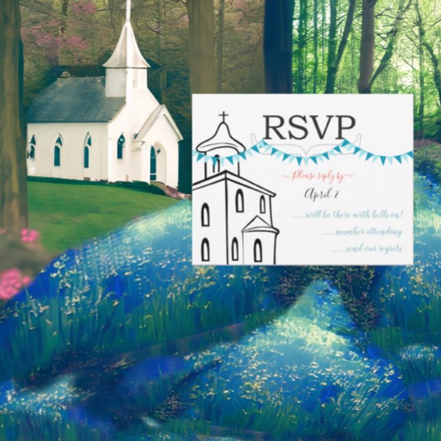 Tamaño de RSVP de capilla para sobres de RSVP (Subido por el creador)