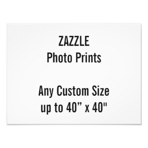 Tamaño personalizado de fotos de 40x30 cm o perso