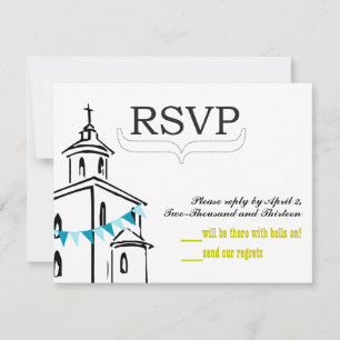 Tamaño RSVP de capilla para sobres RSVP