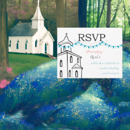 Tamaño RSVP de capilla para sobres RSVP