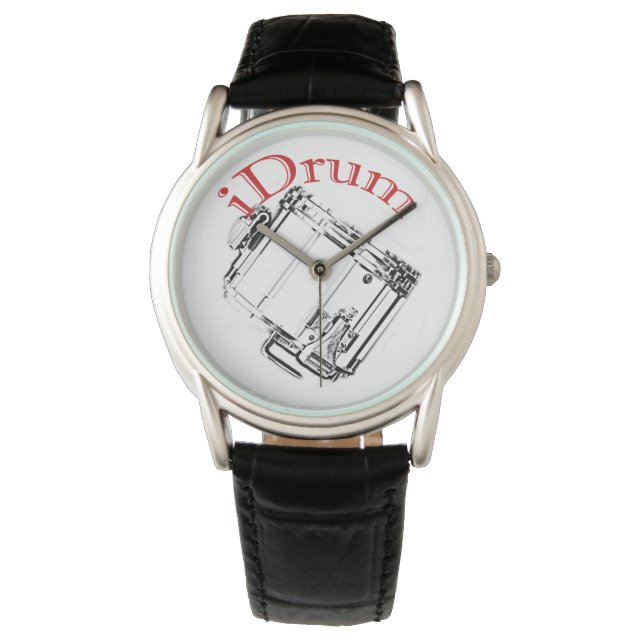 Tambor de tambor marchando reloj de pulsera (Anverso)