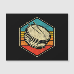 Tambor retro vintage de tambor - tambor de banda d