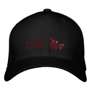 Tambor rojo - Gorra bordado