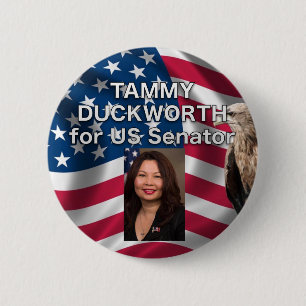 Tammy Duckworth para el botón del senador los
