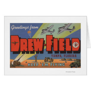 Tampa, Florida - Drew Field - Gran Escena de letra