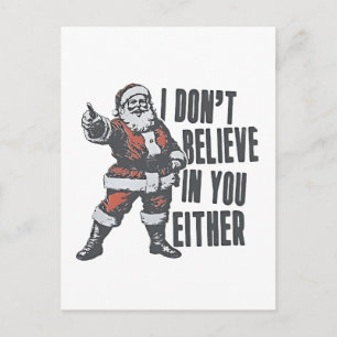 Tampoco creo en ti, Santa Claus Navidad