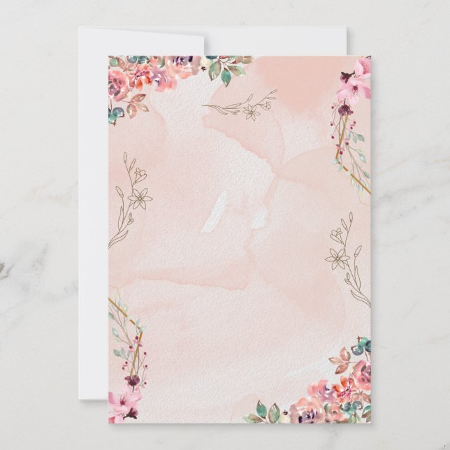 Tampón de la tarjeta de invitación (Anverso)