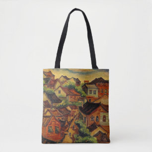 Tamsui y Chen Cheng-Po/Taiwan bolsas de arte antig