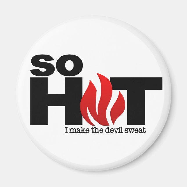 Tan caliente imán (Frente)