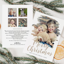 Tan Cepillado Feliz Año De Navidad En Reseña