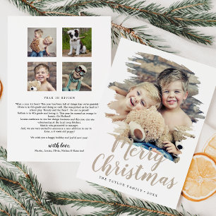 Tan Cepillado Feliz Año De Navidad En Reseña